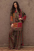 3 Pcs Women's Printed Suit