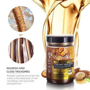 Lightness Argan Oil Anti-Hair Fall Creamy Hair Mask