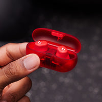 Beats Solo Buds — True Wireless Earbuds — Transparent Red