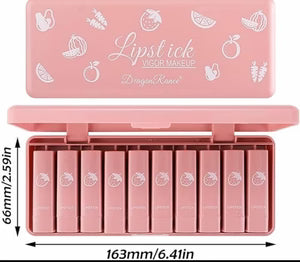 Dragon Ranee Lipstick Set Pak of 10